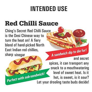 CHINGS SECRET - Red Chilli Sauce 680gm - Pack of 12Pcs
